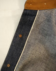 DELUXEWARE (デラックスウエア) デニムシャツ 7640 "40S DENIM SHIRT" インディゴ・ノンウォッシュ