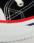 Dapper's (ダッパーズ) キャンバススニーカー 1650 "Dappers Brand Canvas Sneakers Type Low Cut" ブラック