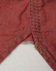 DELUXEWARE (デラックスウエア) 半袖ワークシャツ RDDX-02S "RED CHAMBRAY" レッド