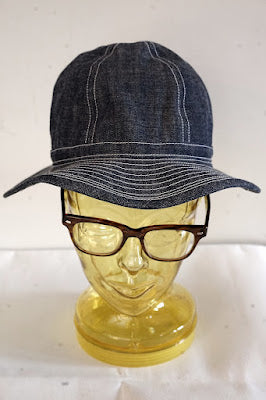 JELADO (ジェラード)　ファティーグハット　CT02646　"CM37 Denim Fatigue Hat"　インディゴデニム