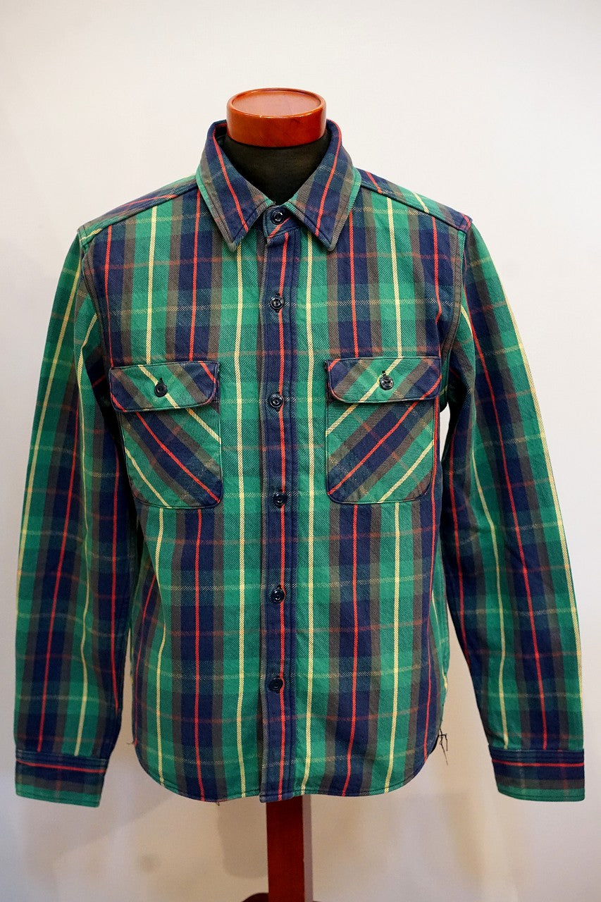 JELADO (ジェラード)　ヘヴィーネルシャツ (ショート丈)　JP02125　"Unionworkers Shirts (ユニオンワーカーズシャツ)"