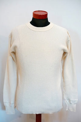 Dapper's (ダッパーズ)　長袖ワッフルTシャツ　1723　"Standard Waffle Crew Neck L/S Tee"