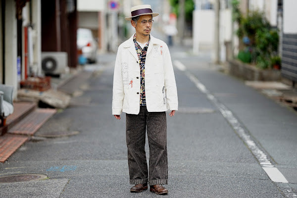 SUGAR CANE　SC15506　”1920’s CARTOON WORK COAT”　×　SUN SURF　SS29201　"GUARDIAN SPIRIT"