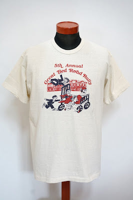 WARE HOUSE (ウエアハウス)　セコハンTシャツ　4064　"GREAT BED ROAD RALLY"