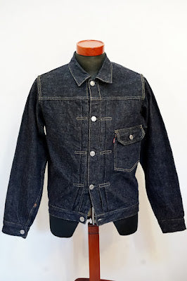 DELUXE WARE (デラックスウエア)　ジージャン　1949XJ　"VINTAGE FIRST JACKET"　インディゴ・ワンウォッシュ
