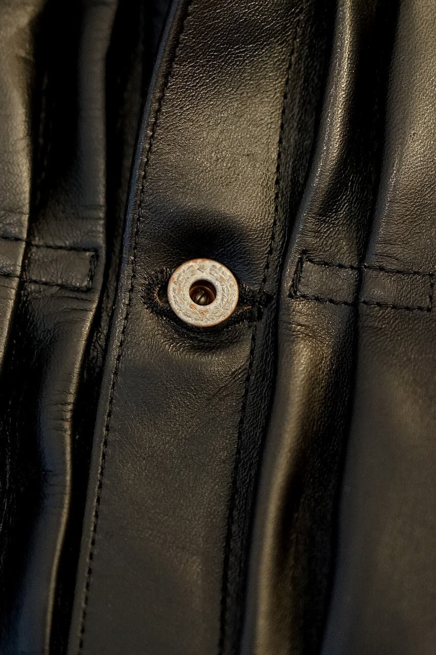 JELADO (ジェラード)　レザージャケット　JP94409　"44 Leather Jacket"　ブラック