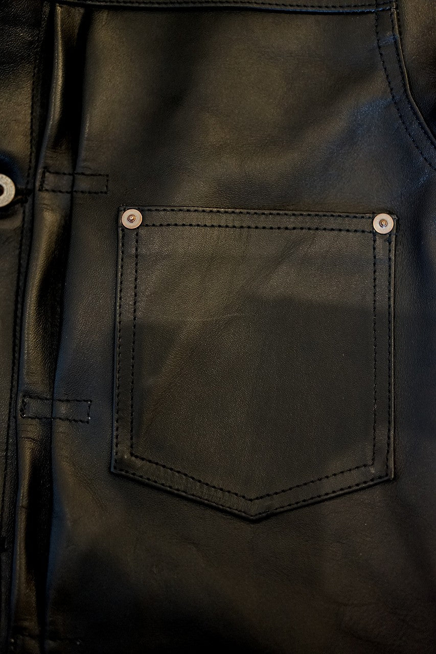 JELADO (ジェラード)　レザージャケット　JP94409　"44 Leather Jacket"　ブラック