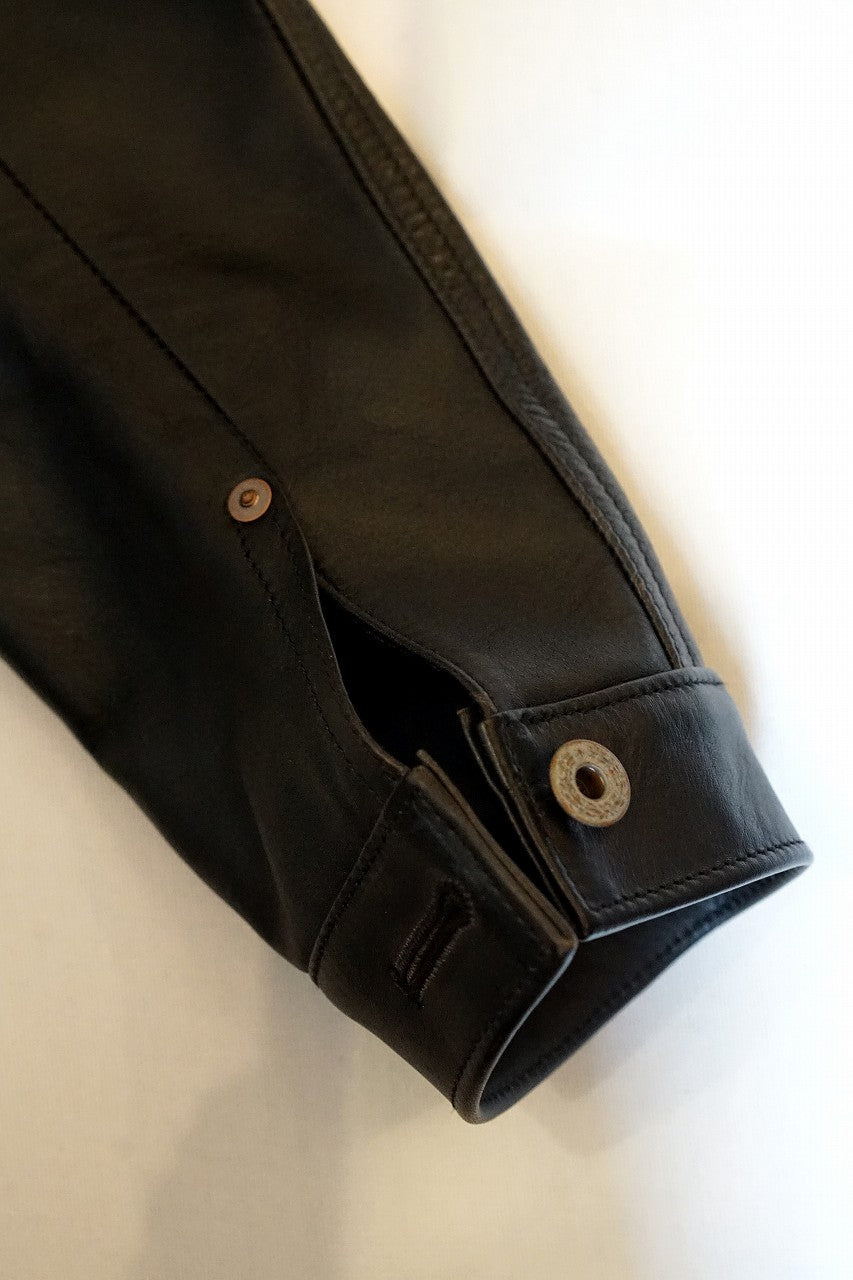 JELADO (ジェラード)　レザージャケット　JP94409　"44 Leather Jacket"　ブラック