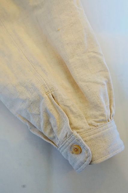 The 2 Monkeys (ザ・トゥーモンキーズ)　コットンリネン・長袖シャツ　TM81130　"Artisan Shirts (アルチザンシャツ)"　アッシュ