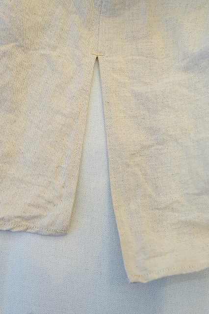 The 2 Monkeys (ザ・トゥーモンキーズ)　コットンリネン・長袖シャツ　TM81130　"Artisan Shirts (アルチザンシャツ)"　アッシュ