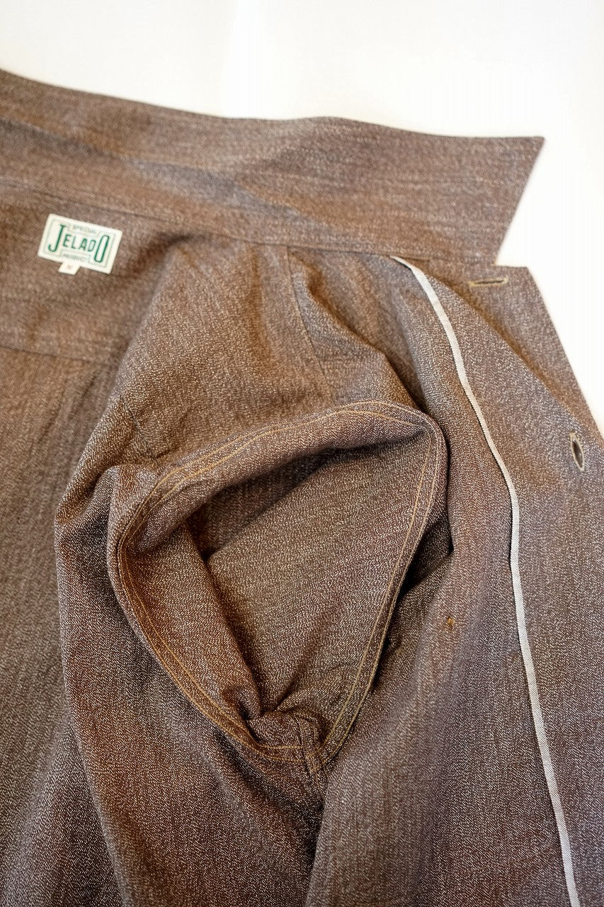 JELADO (ジェラード)　ワークシャツ　JP82112　"Mechanic Shirt (メカニックシャツ)"　シナモン