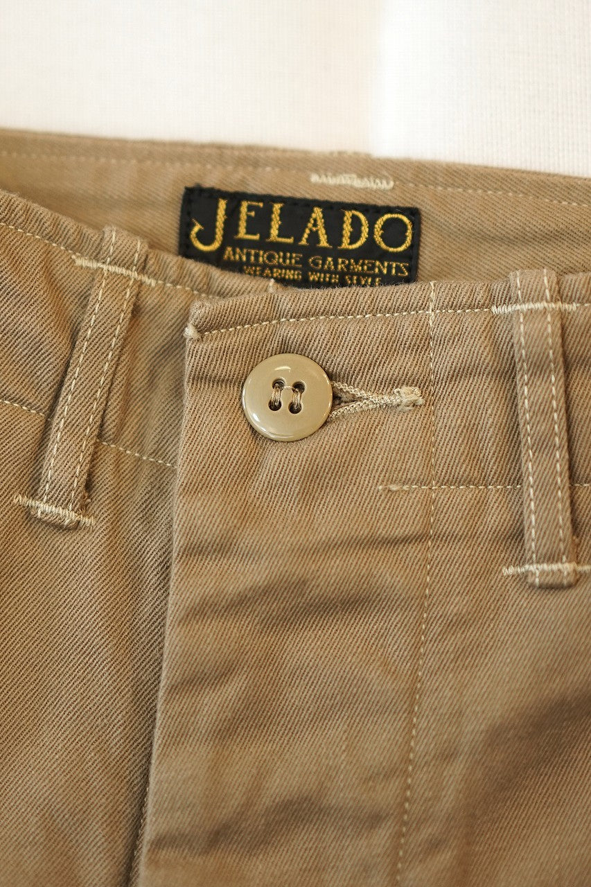 JELADO (ジェラード)　チノパン　AG94341A　"41 Khaki Lastresort Chino Cloth"　カーキ