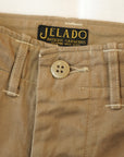 JELADO (ジェラード)　チノパン　AG94341A　"41 Khaki Lastresort Chino Cloth"　カーキ