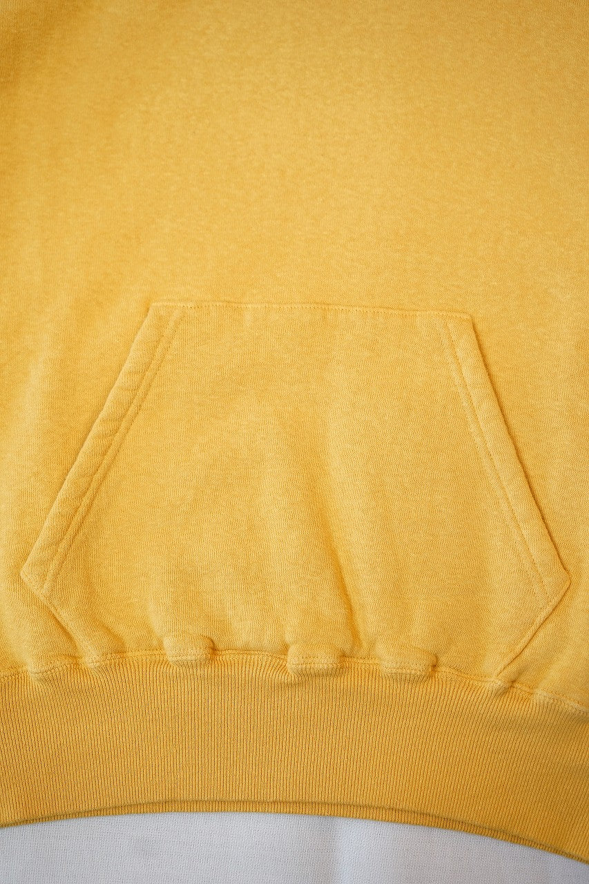 DUBBLE WORKS (ダブルワークス)　吊編みスウェットパーカー　86002　"LOOP WHEEL SWEAT HOODIE"　シトラス