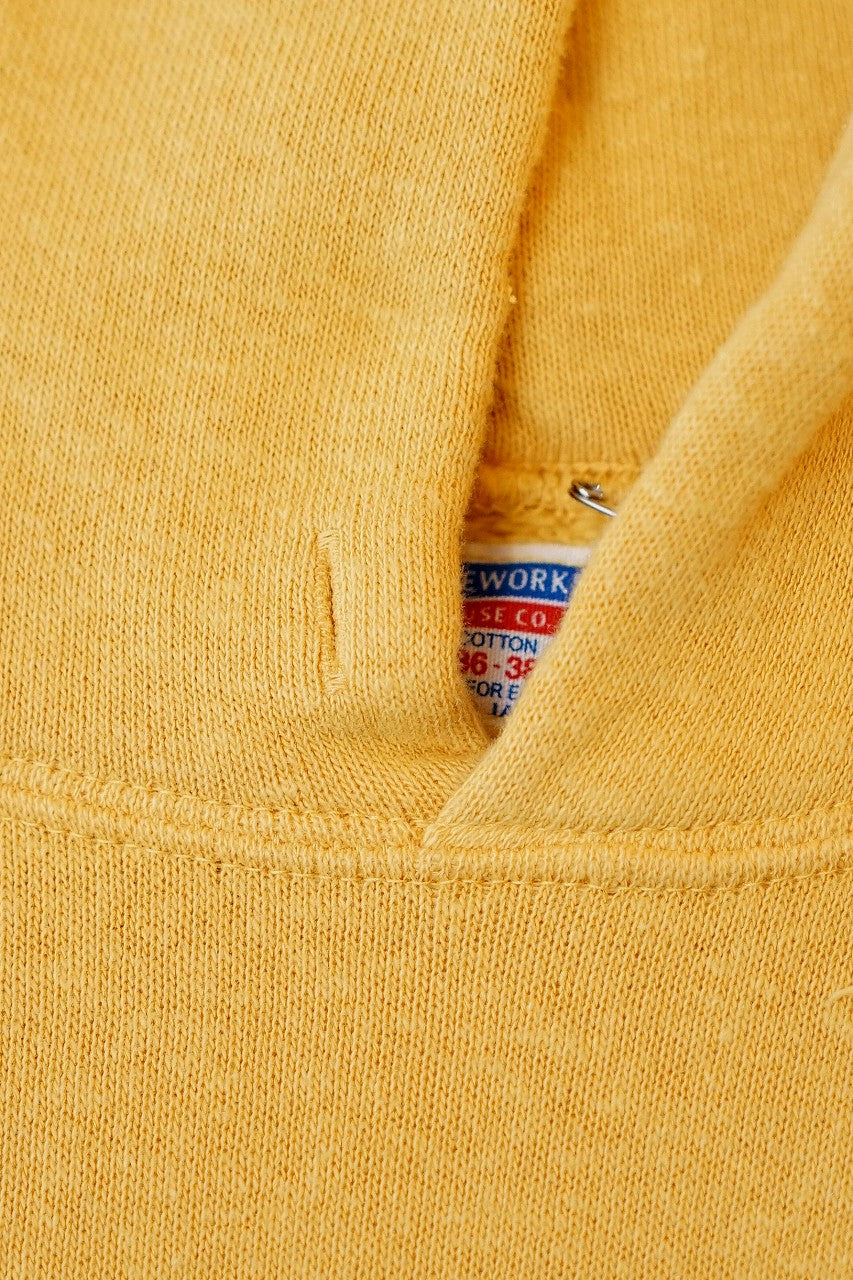 DUBBLE WORKS (ダブルワークス)　吊編みスウェットパーカー　86002　"LOOP WHEEL SWEAT HOODIE"　シトラス