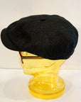 Dapper's (ダッパーズ)　ウールコットンサージ・キャスケット　1682　"MW Special Casquette"　ブラックサージ