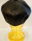 Dapper's (ダッパーズ)　レザーキャスケット　1669　"40’s Style Classic Horsehide Leather Casquette"　R.ブラック (ブラウンベース)
