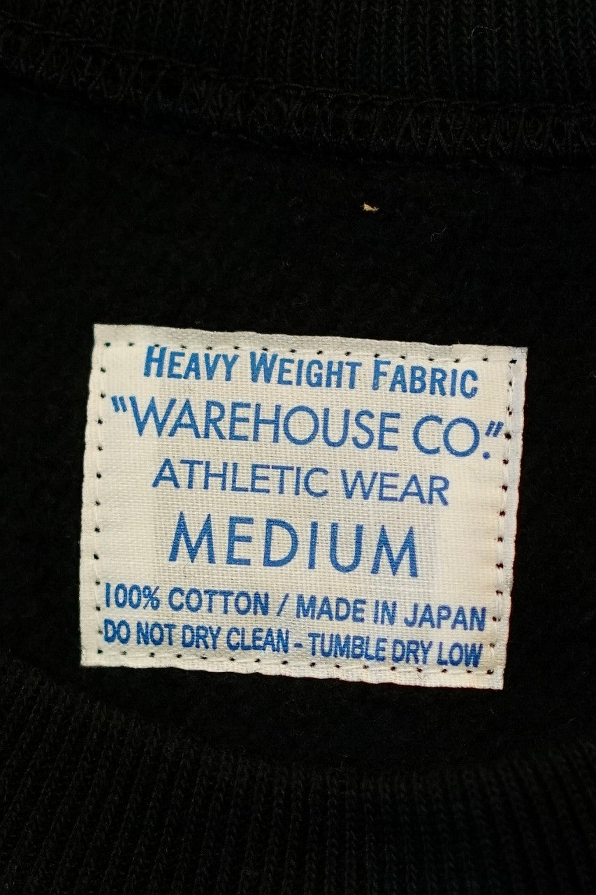 WARE HOUSE (ウエアハウス)　スウェット　483　"DHA"　ブラック