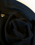 DALEE'S (ダリーズ)　ショールカラー・スウェットカーディガン　"RACTER.KN (ラクター.KN)"　...30s NECK-WARM Cardigan　コアブラック