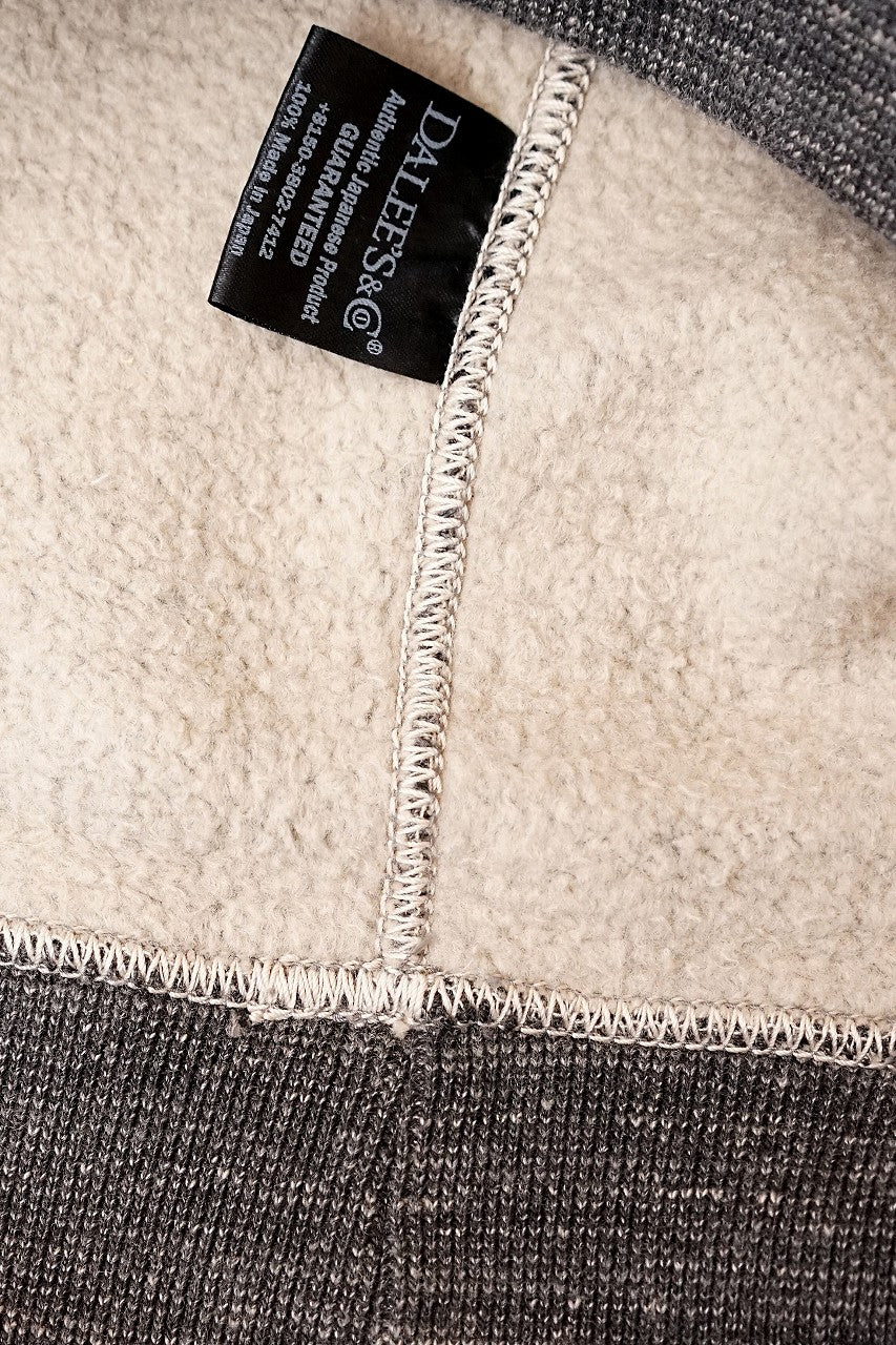 DALEE'S (ダリーズ)　アンティークスウェット　"GALLIA KNIT (ガリアニット)"　...ANTIQUE KNIT　VIN.黒杢ベージュ