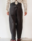 The 2 Monkeys (ザ・トゥーモンキーズ)　モールスキン・ワークパンツ　TM83327　"Doggerland Pants (ドガーランドパンツ)"　スモークブラック