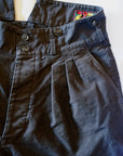 The 2 Monkeys (ザ・トゥーモンキーズ)　モールスキン・ワークパンツ　TM83327　"Doggerland Pants (ドガーランドパンツ)"　スモークブラック