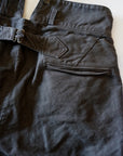 The 2 Monkeys (ザ・トゥーモンキーズ)　モールスキン・ワークパンツ　TM83327　"Doggerland Pants (ドガーランドパンツ)"　スモークブラック