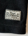 DALEE'S (ダリーズ)　6分袖ヘンリーネックTシャツ　"Rail Nit.C (レイルニット.C)"　...RAIL ROAD KNIT　ブラック
