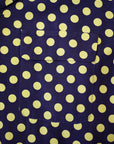 STAR OF HOLLYWOOD (スターオブハリウッド)　長袖オープンシャツ　SH29315　"POLKA DOT"　ネイビー