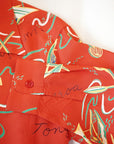 SUN SURF (サンサーフ)　長袖ハワイアンシャツ　SS29205　"SOUTH SEA OUTRIGGER"　レッド