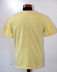 UES (ウエス)　半袖Tシャツ　652408　"NEW DAY"　イエロー