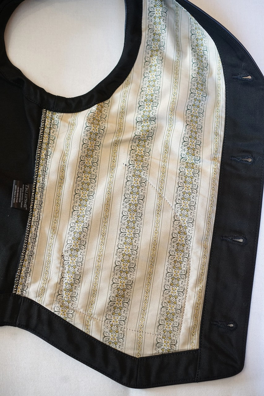 DALEE'S (ダリーズ)　レザーベスト　"Mest.C (メスト.C)"　...Horse Hide Leather Vest　ネイビー