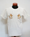 TAILOR TOYO (テーラー東洋)　スカTシャツ　TT79390　"GOLD DRAGON"　ホワイト