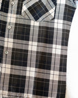 DELUXEWARE (デラックスウエア)　半袖レーヨンシャツ　RCS-04S　"RAYON DUCK SHIRT"　モノクローム