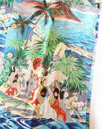 SUN SURF Special Edition (サンサーフ・スペシャルエディション)　半袖ハワイアンシャツ　SS39278　"ALOHA UNIVERSAL WORLD"　ブルー