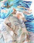 SUN SURF Special Edition (サンサーフ・スペシャルエディション)　半袖ハワイアンシャツ　SS39278　"ALOHA UNIVERSAL WORLD"　ブルー