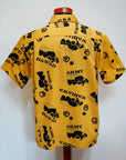 SUN SURF (サンサーフ)　半袖オープンシャツ　SS39279　"ARMY VEHICLE"　カーキ