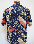 SUN SURF (サンサーフ)　半袖ハワイアンシャツ　SS39223　"SOUTH SEA TRADER"　ネイビー