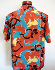SUN SURF (サンサーフ)　半袖ハワイアンシャツ　SS39228　"MALOLO HAWAII"　レッド