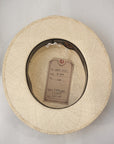 ADJUSTABLE COSTUME (アジャスタブルコスチューム)　ボーターハット (カンカン帽)　AHT-007　"Panama Boater Hat"　ダークブラウン