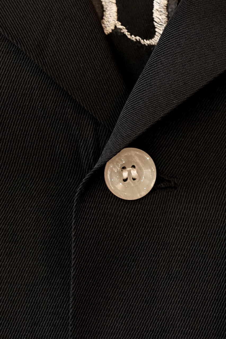 TAILOR TOYO (テーラー東洋)　半袖スカ・ボウリングシャツ　TT39303　"DRAGON &amp; JAPAN MAP"　ブラック