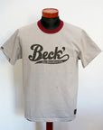 DELUXEWARE (デラックスウエア)　半袖Tシャツ　DXT-2404　"BECK"　アッシュグレー