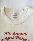 WARE HOUSE (ウエアハウス)　セコハンTシャツ　4064　"GREAT BED ROAD RALLY"　クリーム