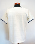 WARE HOUSE (ウエアハウス)　リンガーTシャツ　4059　"ALL-NAVY"　クリーム×ネイビー