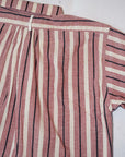 WARE HOUSE (ウエアハウス)　長袖プルオーバーシャツ　3050　"1900'S COLORED BODIES SHIRTS (ROUND COLLAR)"　レッド