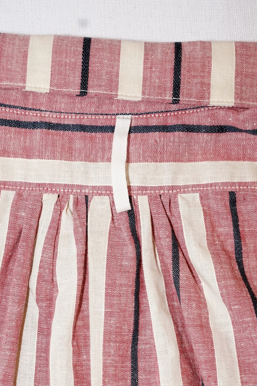 WARE HOUSE (ウエアハウス)　長袖プルオーバーシャツ　3050　"1900'S COLORED BODIES SHIRTS (ROUND COLLAR)"　レッド