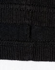 DALEE'S (ダリーズ)　6分袖ヘンリーネックTシャツ　"Rail Nit.D (レイルニット.D)"　...1920s RAIL ROAD KNIT　ブラック