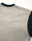 Pherrow's (フェローズ)　裏毛長袖Tシャツ　24W-PMCT1　H.グレー×D.グリーン