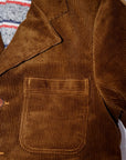 Dapper's (ダッパーズ)　ワークテーラードジャケット　1744　"Classical 3Button Work Tailored Jacket"　キャメル