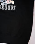 Dapper's (ダッパーズ)　フロッキースウェット　1736　"MISSOURI"　ブラック